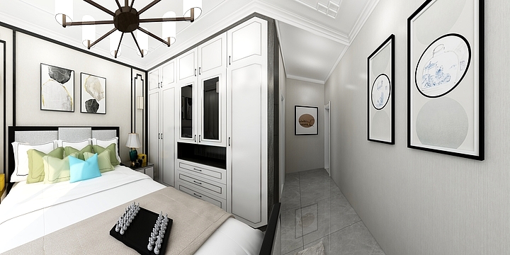 Antoniou-盛世尚府.新中式3D全景效果图.-装修设计方案