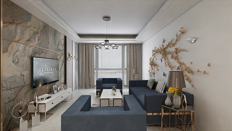 瑞新O-泷湖一号23栋高层-装修设计方案