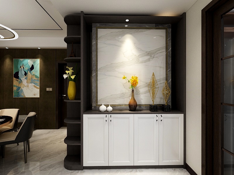 恩施伊恋-李山-现代-阳光国际7-705效果图-装修设计方案