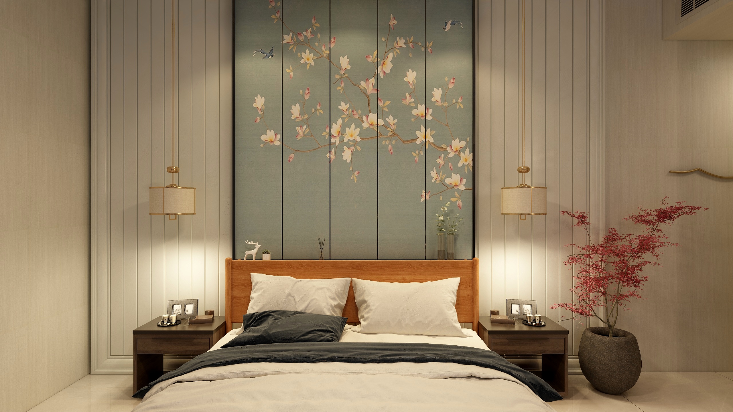 回忆pQRm-桃花-装修设计方案