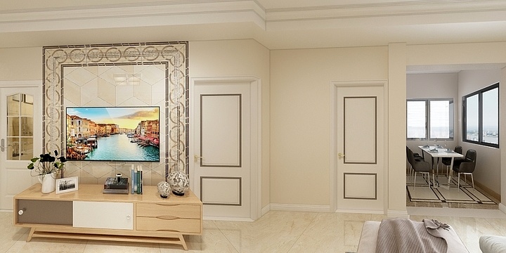 liyuanchang-西筑2室3厅一卫一厨-装修设计方案