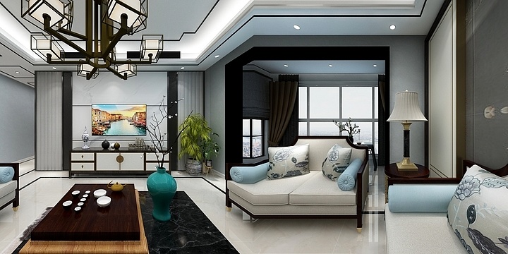 诺贝尔66-建哥新中式-装修设计方案