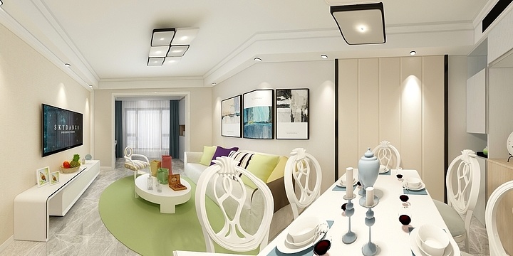 祈祷天明-景瑞御江山7-603-装修设计方案