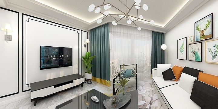 萧雨jNDb-金龙国际新城-装修设计方案