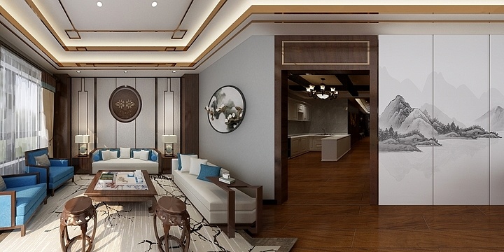 剣傷-欧蓓莎展厅-装修设计方案