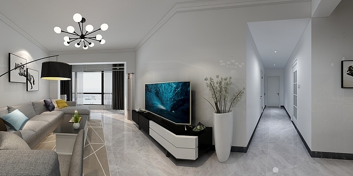 执墨-时代城2603蒋姐雅居-装修设计方案