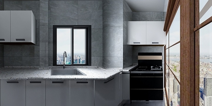 3D全景L-颐和明院-装修设计方案