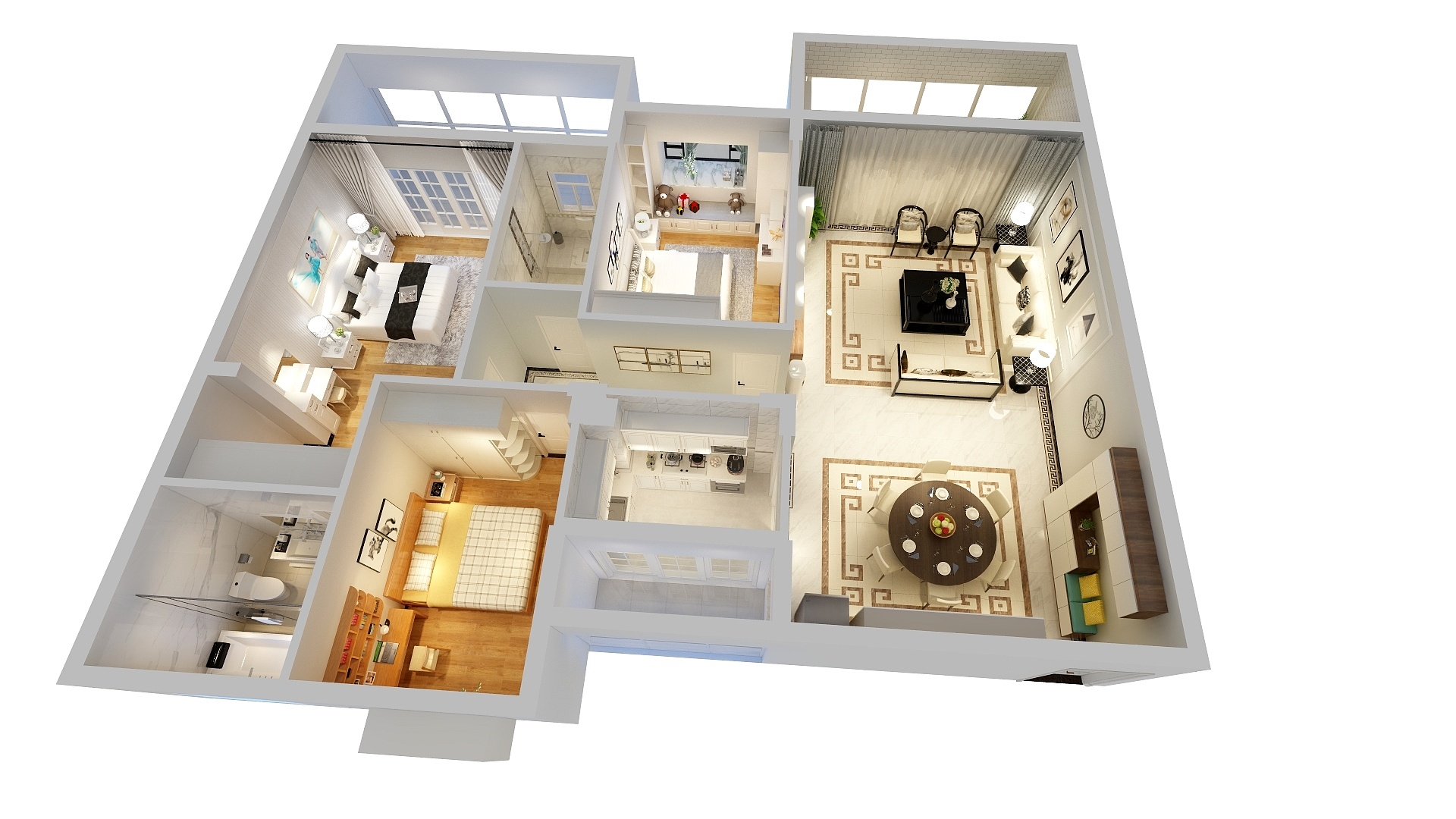 罗明启-皇庭·御珑湾-装修设计方案