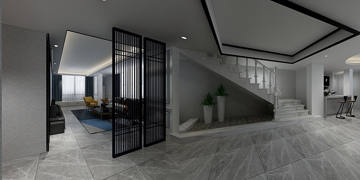 聚美家软装-塘头楼中楼-装修设计方案