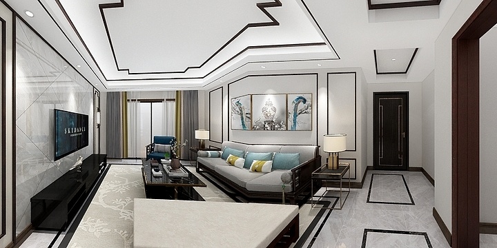 254368-圣都装饰万和城-新中-装修设计方案