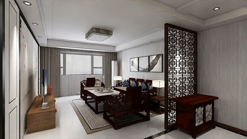 终年￥劳作-皇冠花园一层方案-装修设计方案