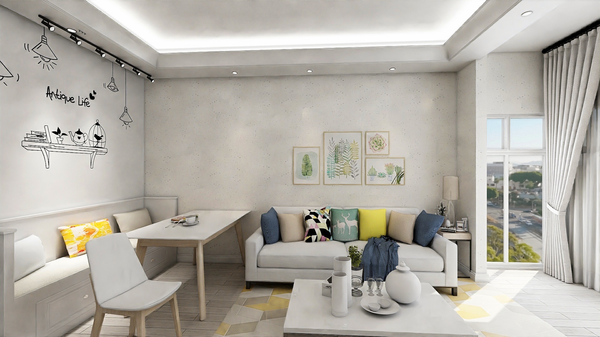 布楠迪-清新雅舍-装修设计方案