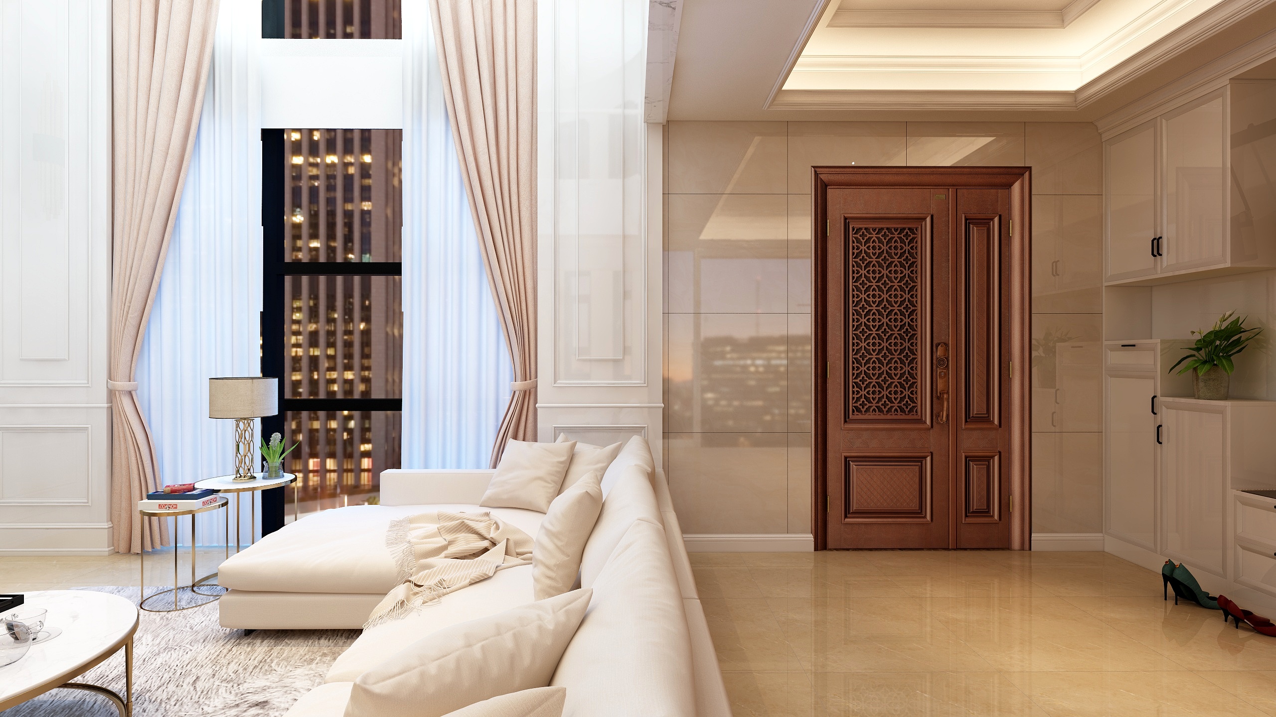 一柒设计-现代简约别墅320平3层-副本-副本-装修设计方案