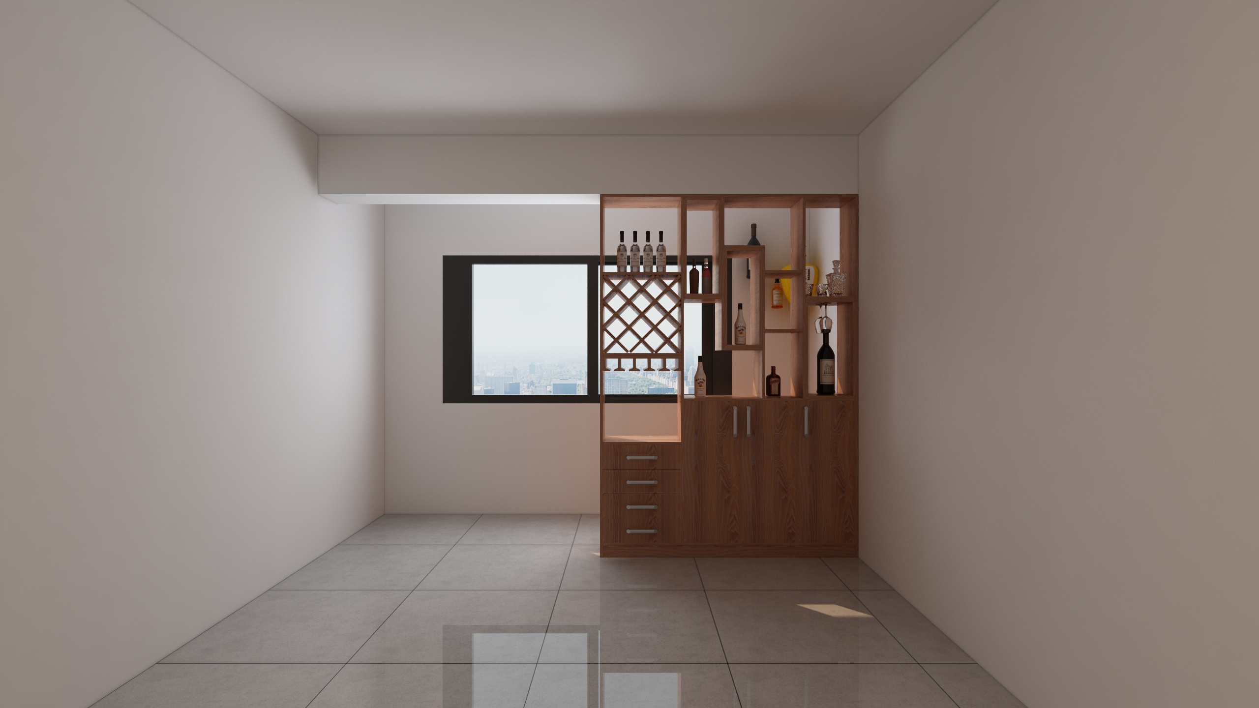 阿罗欧滨高端橱柜衣柜-罗大哥-酒柜2-装修设计方案