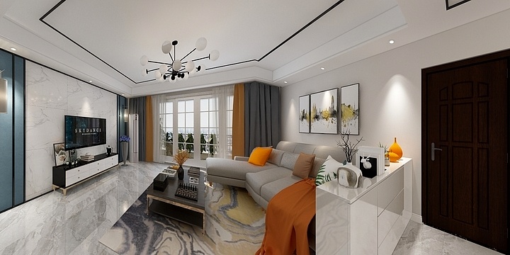 Janson-罗-荟萃中央-现代轻奢-装修设计方案