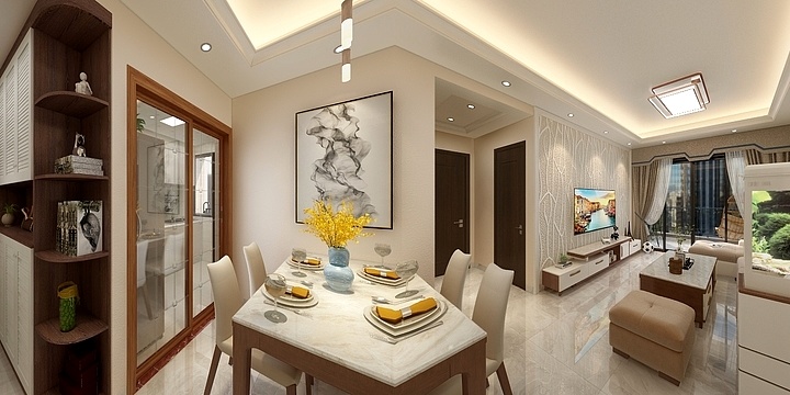 設計工程Mr林-华桂园五期李先生雅居-装修设计方案