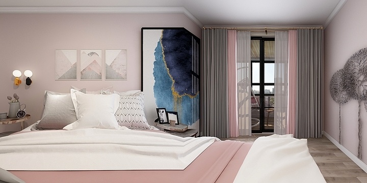 蒲公英zNHg-老年公寓3楼东-装修设计方案