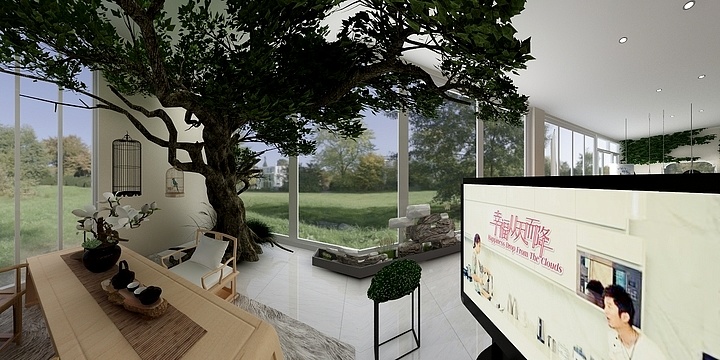 QX浅喜-沧州德源福特4s店-装修设计方案