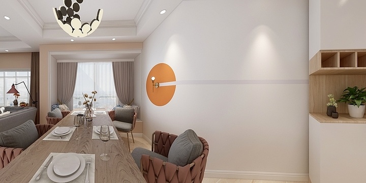 任怡霖-华太装饰-财富广场-装修设计方案