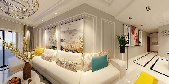 彰显装饰设计-江上公馆-3栋1号-装修设计方案