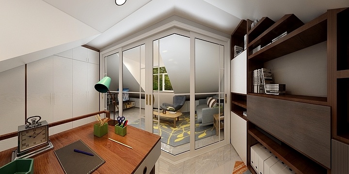 王木木呀pRQL-艺苑小区31#5-501阁楼-装修设计方案