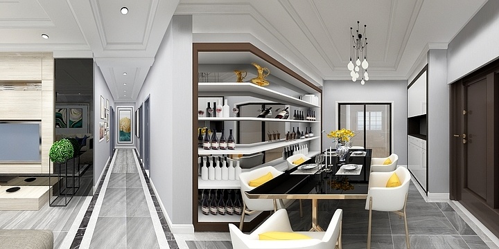 白水MFOk-远洋钻石湾130-装修设计方案