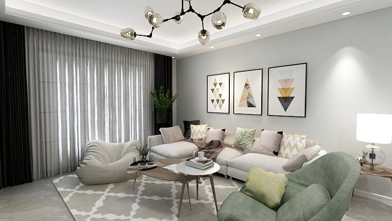 陆晓蕾-香20#601现代-装修设计方案