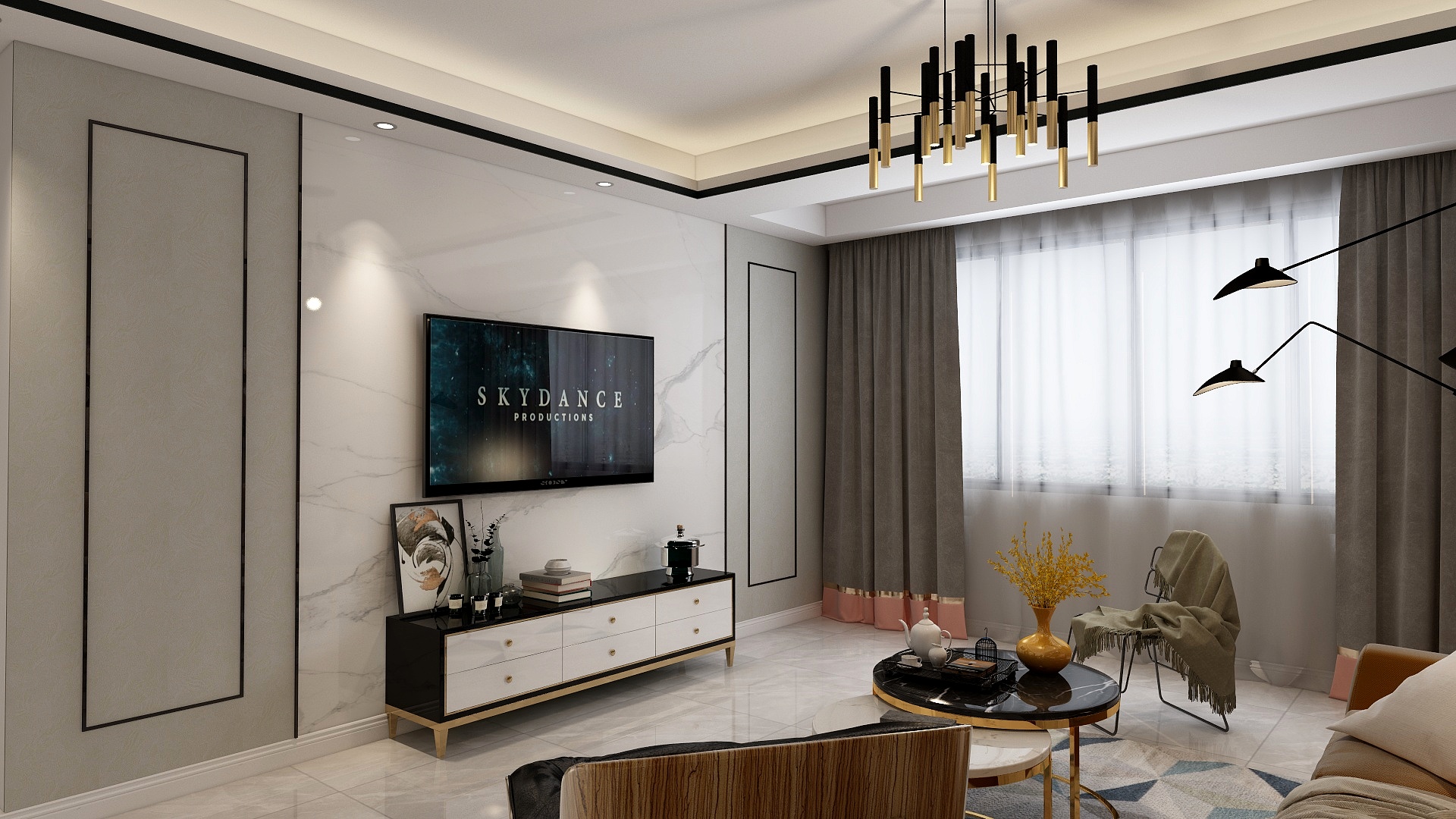 全案设计于波-招商花园-装修设计方案