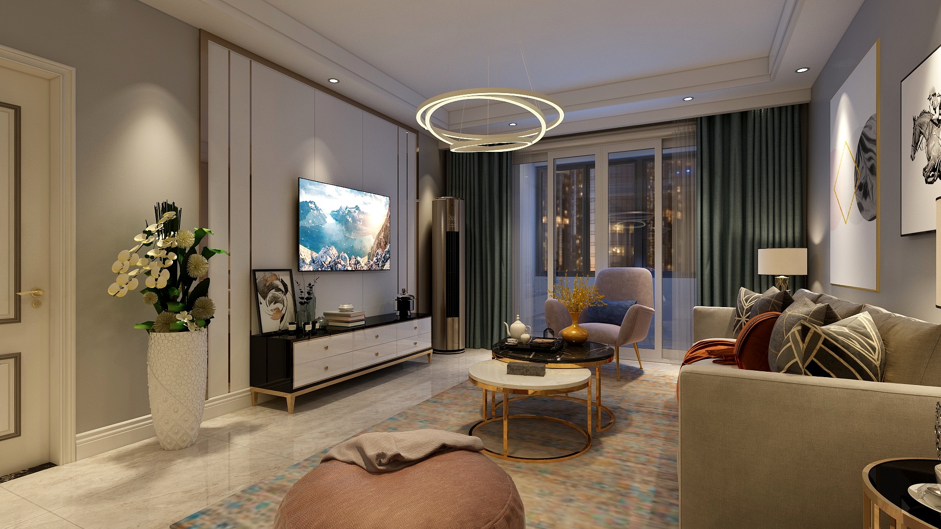 顾春雷-开封县5#101现代风格-装修设计方案