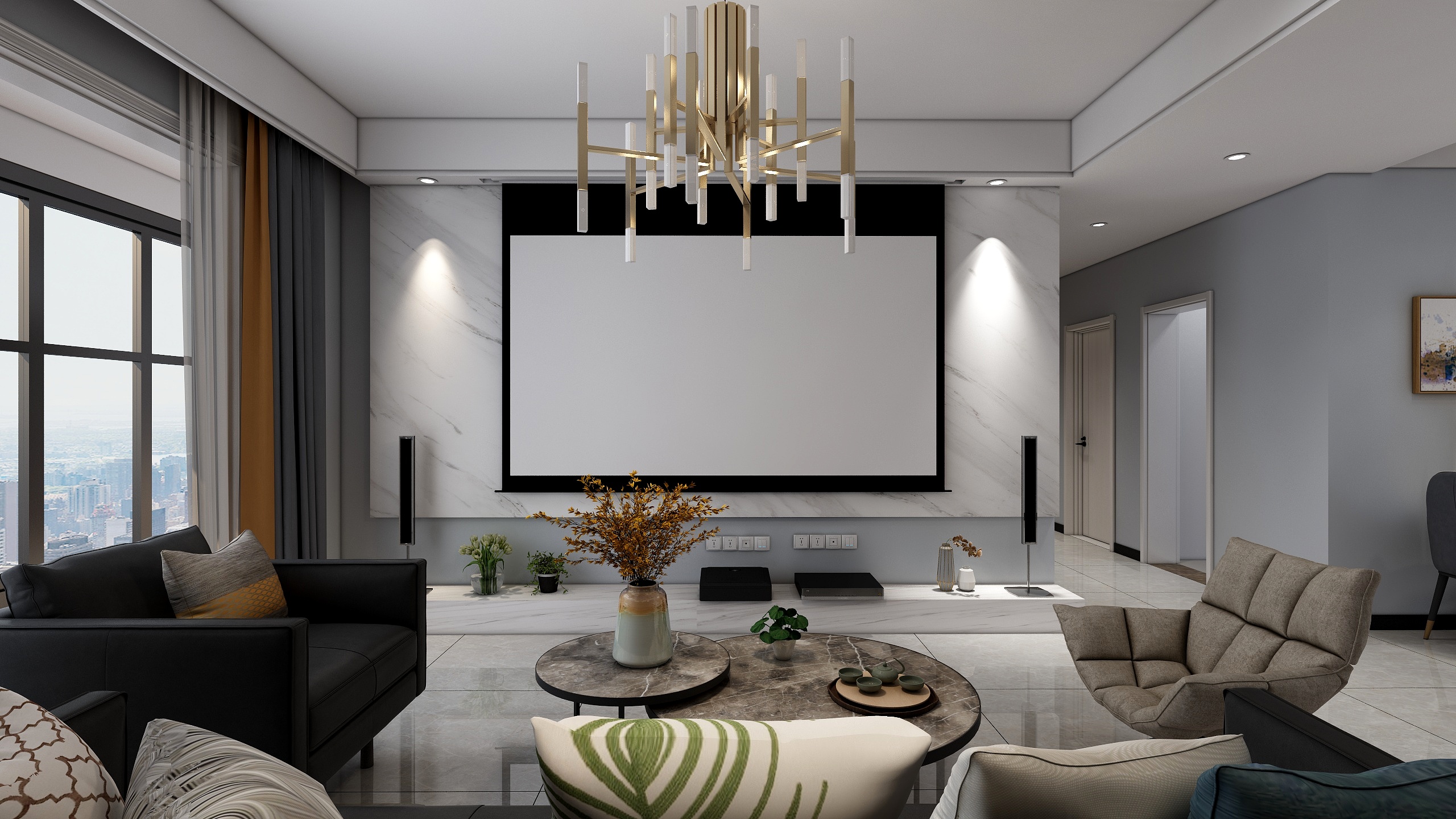 Lee乐-建业桂园改1-装修设计方案