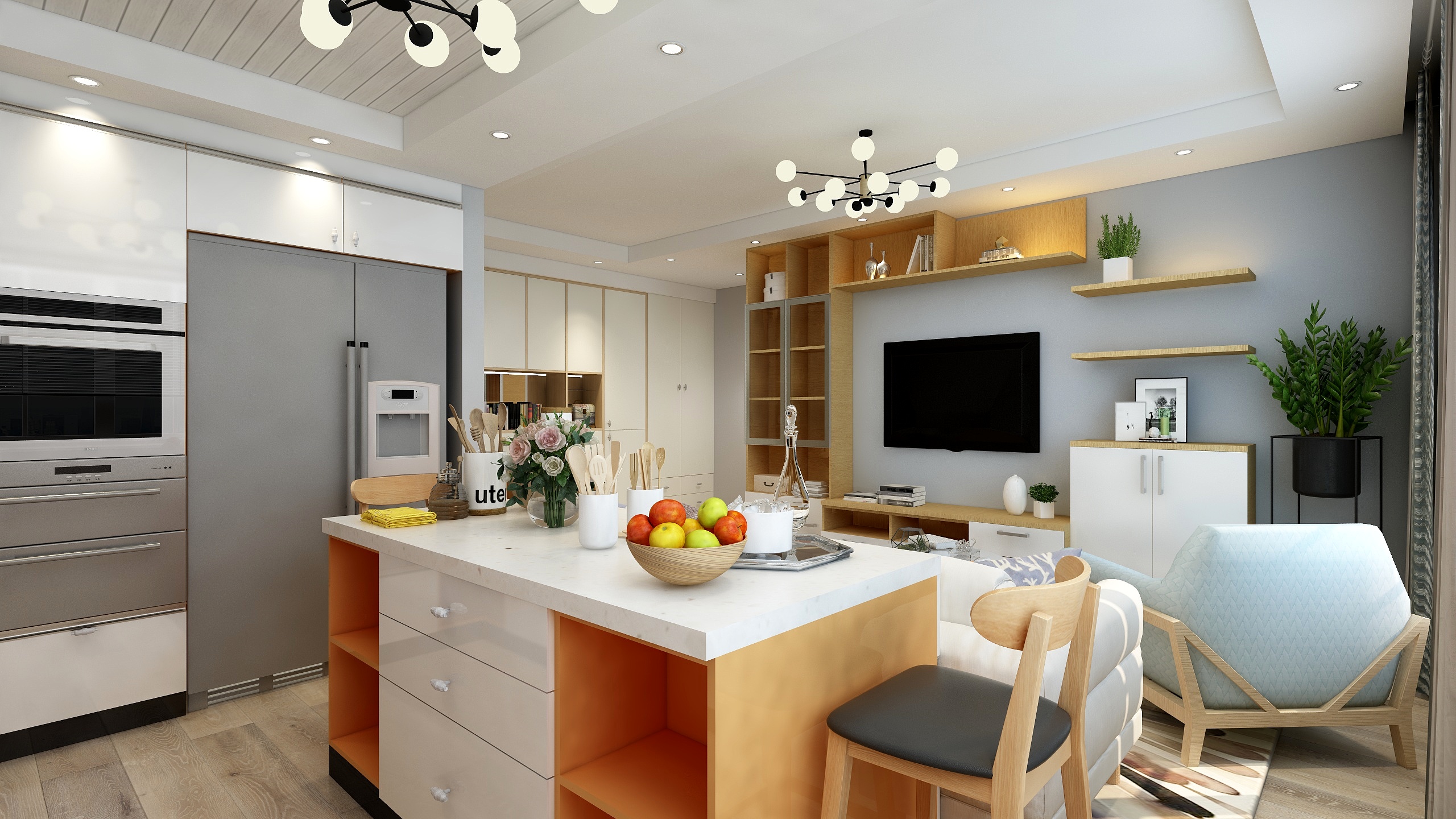 艺术向左生活向右-全屋家具-作业题-装修设计方案