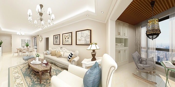 泸州华府装饰-君悦湾2-2-11-6（简欧）-装修设计方案