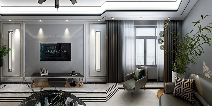 玖月设计工作室-本座不可撩-装修设计方案