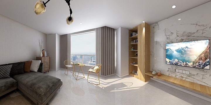 橙子009-世纪家园-装修设计方案