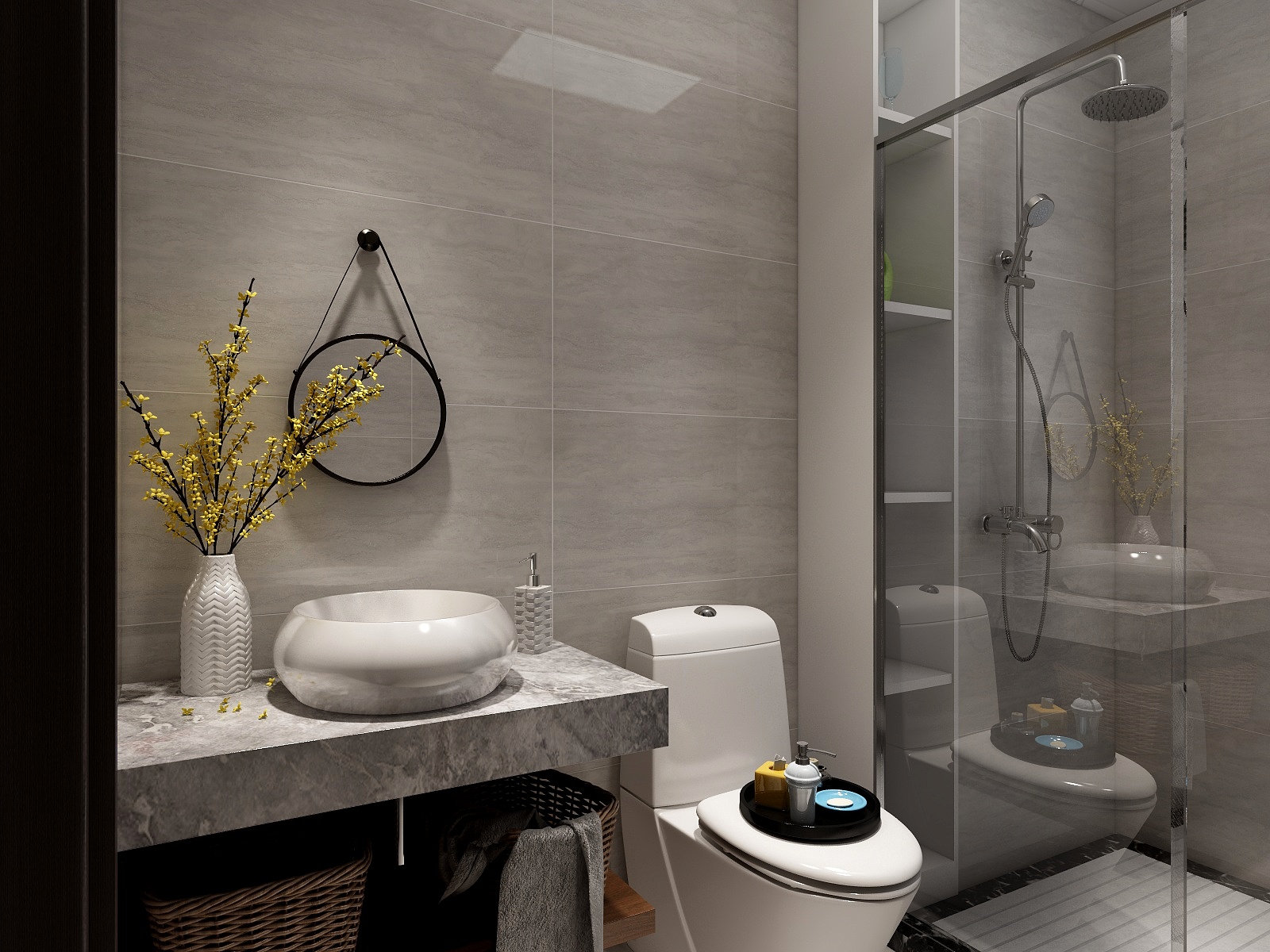 全屋定制阿德-123方新中式三居装修效果图