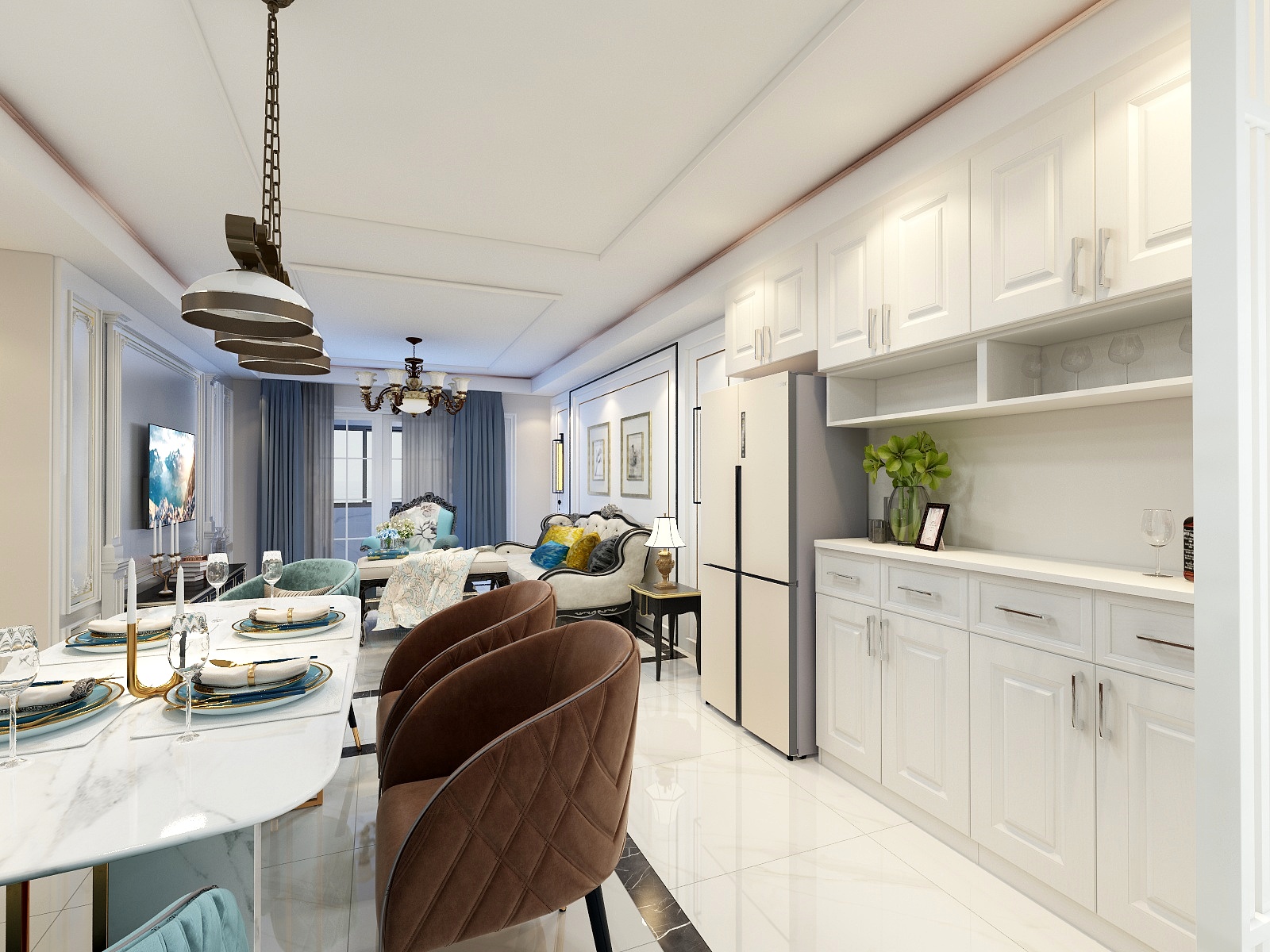 陈艺设计工作室-佳源巴黎都市*3#1401-副本-副本-副本-装修设计方案