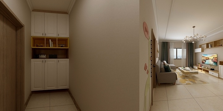 莲子SvFZ-五龙新城-兔宝宝全屋定制-装修设计方案