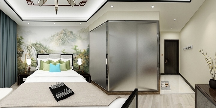 WJぅ-足浴-装修设计方案