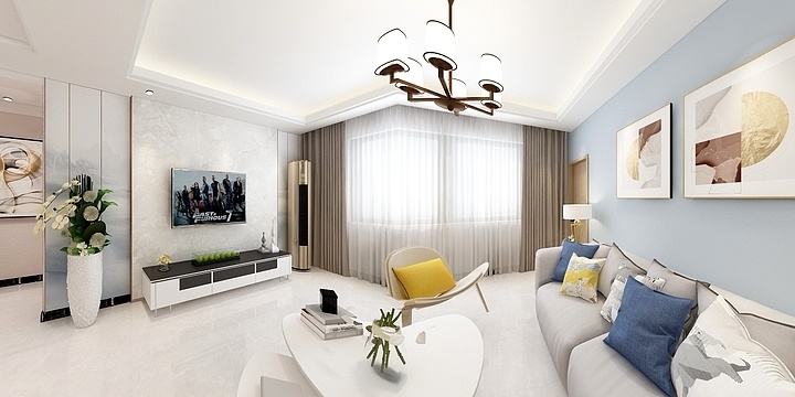 英雄AAAA-天都余过效果图-装修设计方案