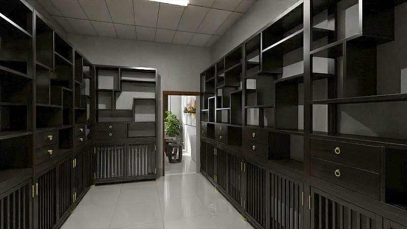 艺术设计总监-静月铭茶社-装修设计方案