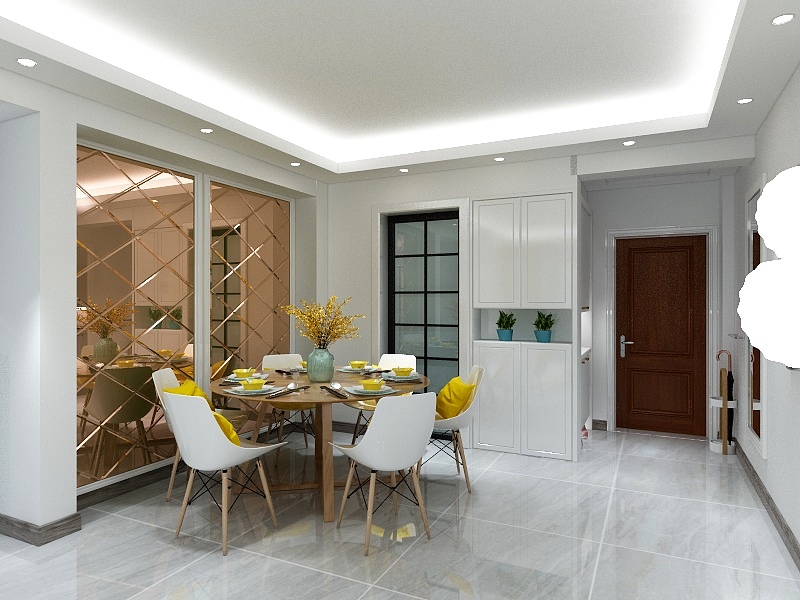 恒创装饰设计师-巴黎都市中间户02-装修设计方案