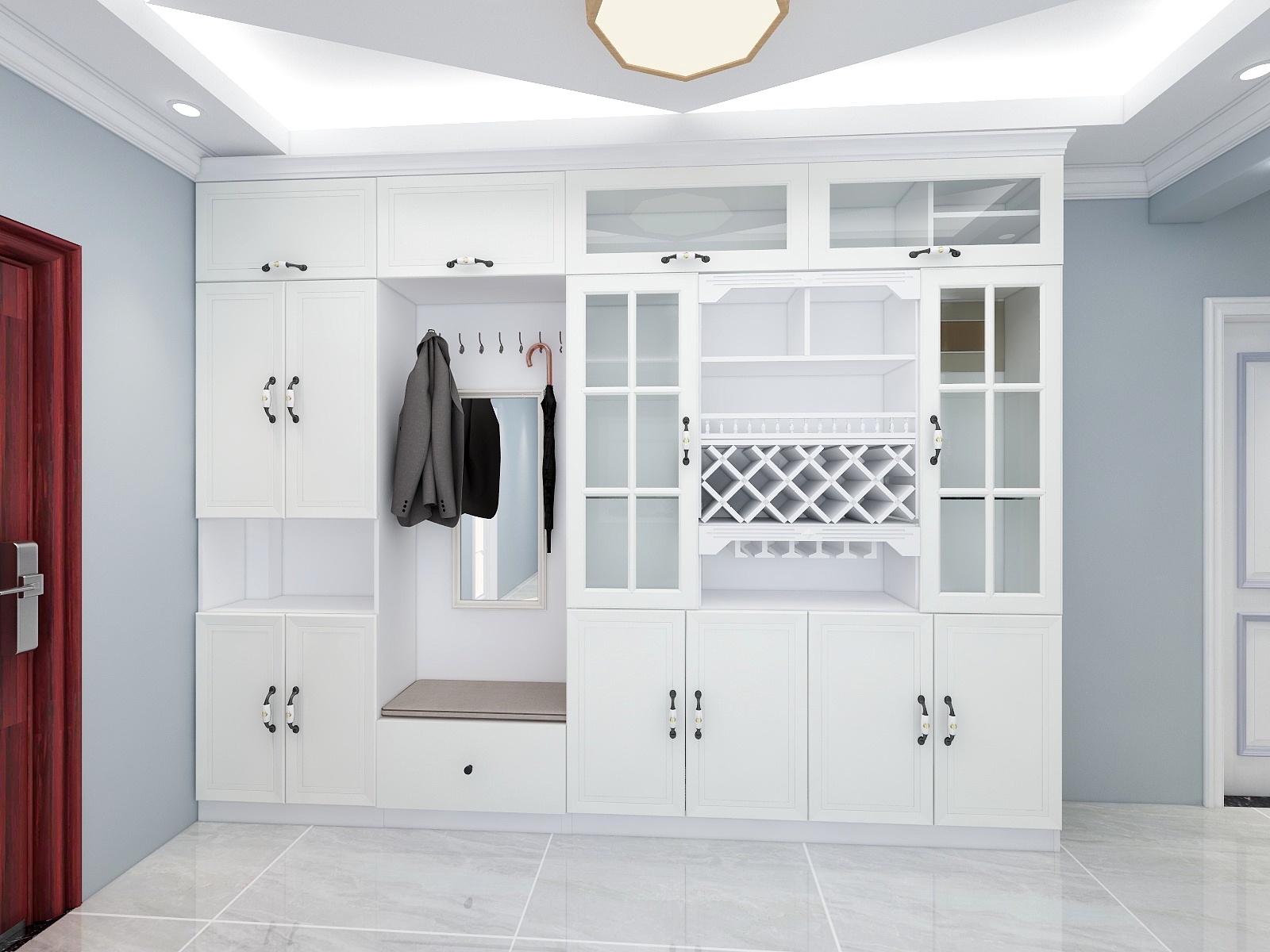 华满堂全屋风格定制-西团庄家园2-1-1204-装修设计方案