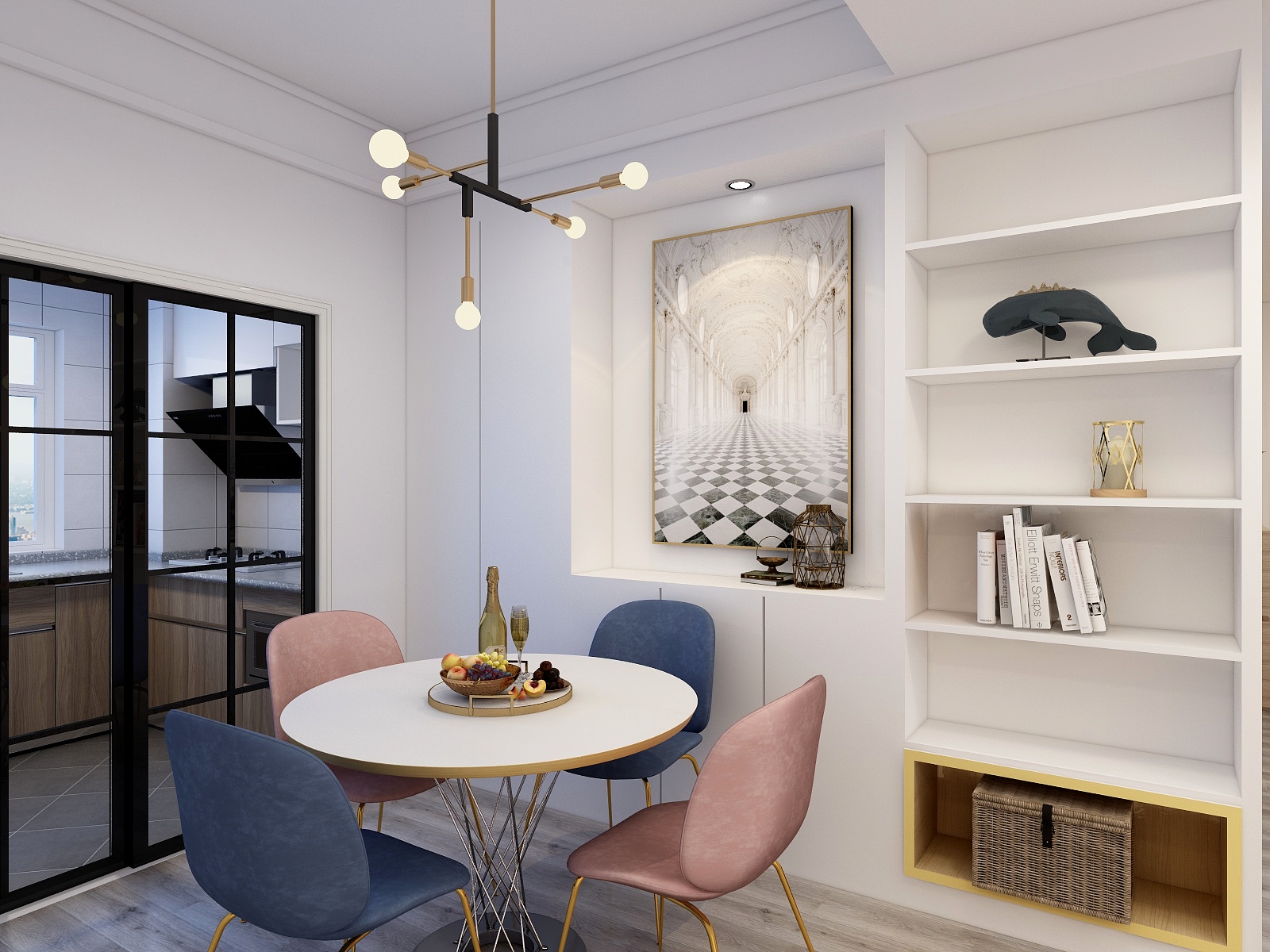 577O-金色港湾双湖林语119.35㎡-装修设计方案