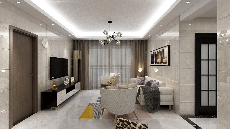 鑫筑装饰麦林楷-灰~-装修设计方案