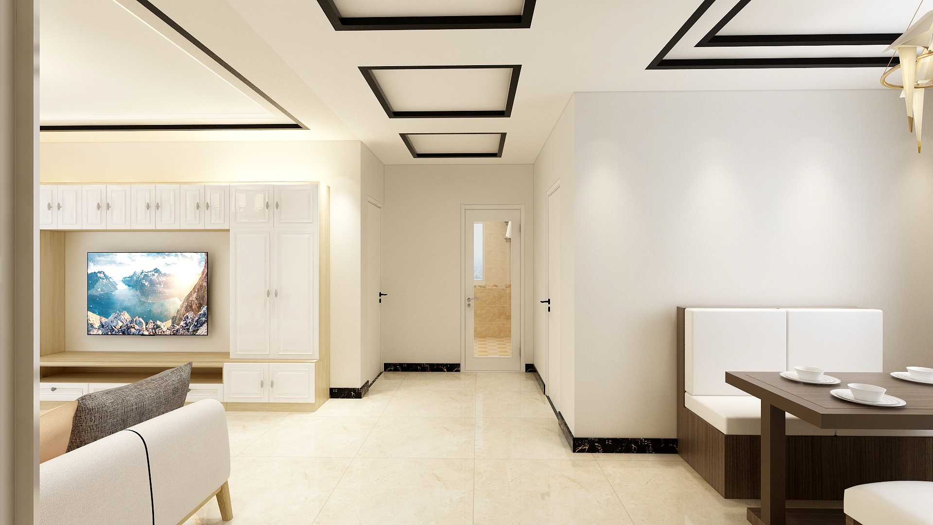 江南水乡-金桥凤凰城17#2206-装修设计方案