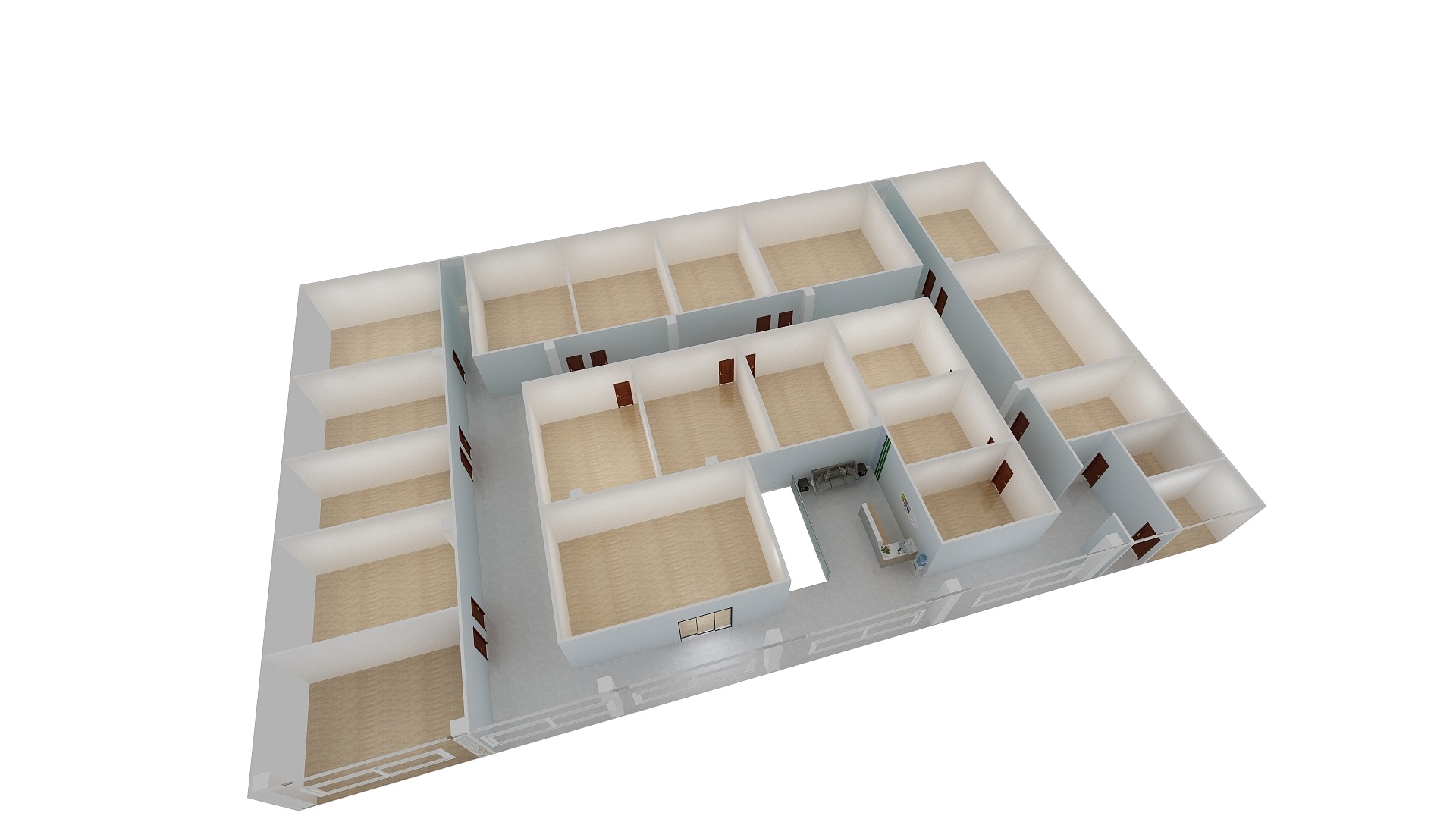 138****1398jTMO-富平县培训机构-装修设计方案