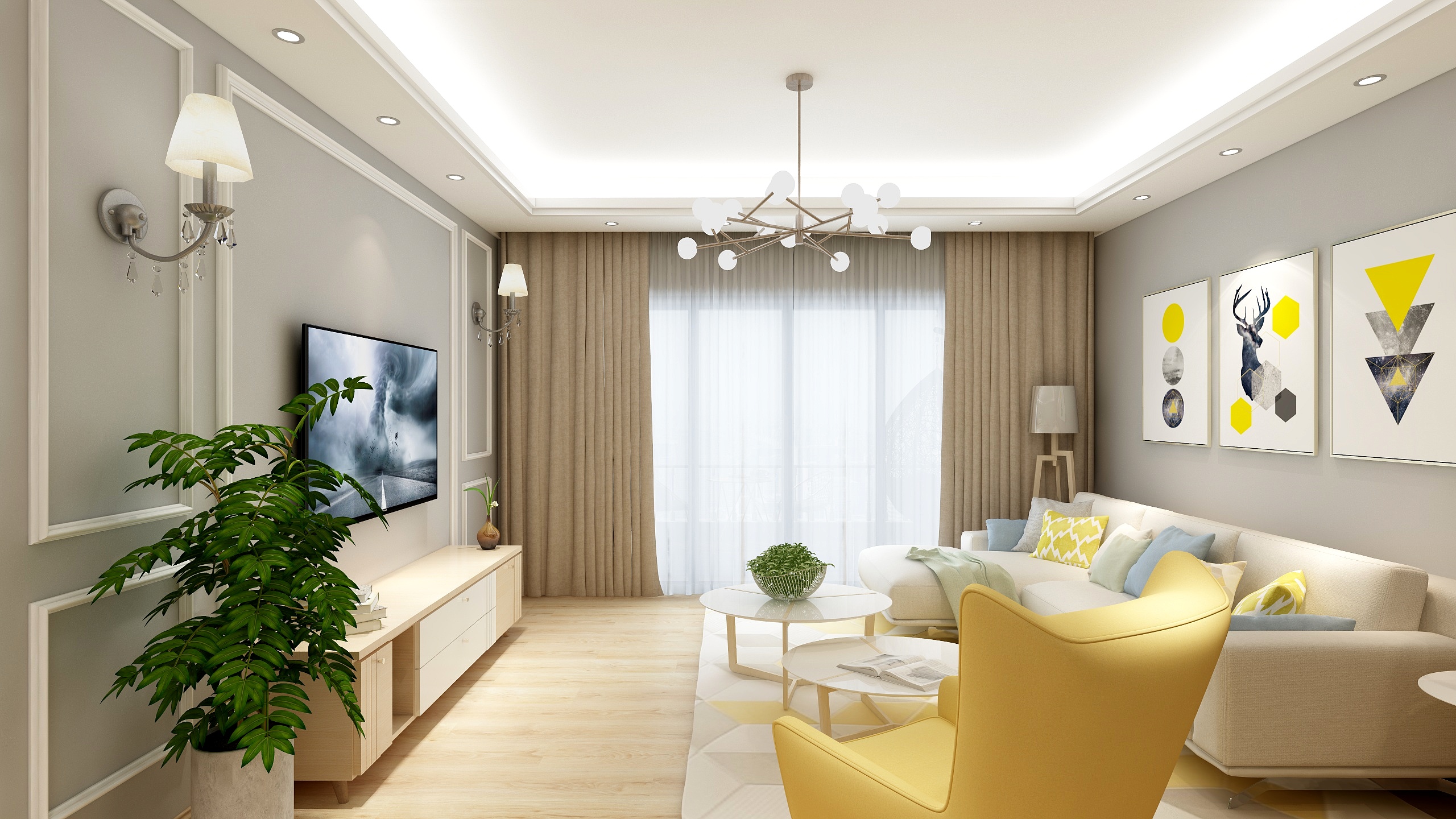 wonderful007-丰泰03室-装修设计方案