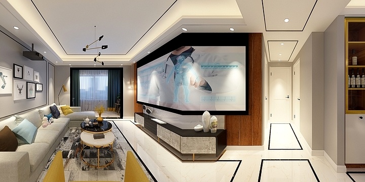 Designerlucky-中昂朗琴-装修设计方案