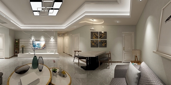 门锁隆-星言花园40#1单元西户-装修设计方案