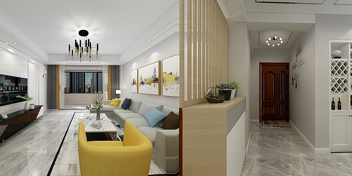 孩纸般小浪漫-融汇领域4-1-501-副本-装修设计方案